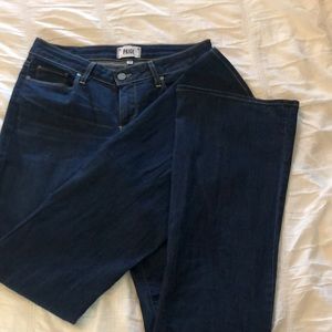 Paige skyline boot cut stretchy jeans